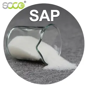 Polymère super absorbant de polyacrylates de sodium de vente chaude avec prix de vente direct d'usine