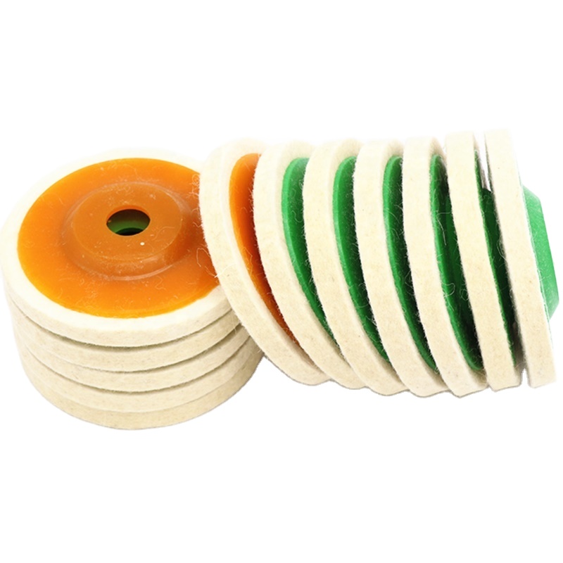 Wool Felt Flap Polishing Disc, New Wool Flap Disc Buffing Pad, Premium