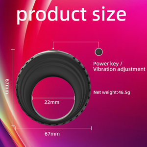 Nuevo Anillo de Bloqueo de Presión para Hombres, Juguete Sexual Vibrador 100% Impermeable con Sensación Realista, Certificado CE ROHS - Product Image 6