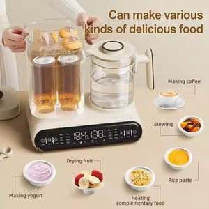 กาต้มน้ำไฟฟ้าอัจฉริยะสำหรับใช้ในบ้าน ปลอดสาร BPA ผลิตจากพลาสติก ABS ควบคุมด้วยระบบดิจิตอล เครื่องชงนมร้อนแบบผง 220V 1 - Product Image 3