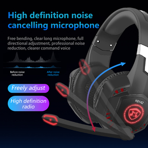 Casque de jeu <span class=keywords><strong>sans</strong></span> <span class=keywords><strong>fil</strong></span> K6138 OEM avec adaptateur USB intégré, écouteurs de sport électronique, oreillettes <span class=keywords><strong>moins</strong></span> chères - Product Image 2