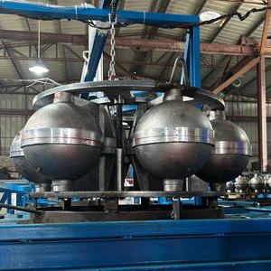 <span class=keywords><strong>Four</strong></span> de moulage par rotation pour la production de ballons de sport, machine à rouleaux en PVC pour ballons de gymnastique - Product Image 2