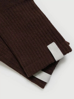 Chaussettes antidérapantes avec étiquette tissée personnalisée, logo personnalisé, chaussettes de Pilates