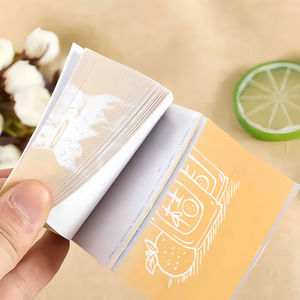 400 notes de bureau, autocollants simples pour mémos, autocollants carrés, briques de papier pour étudiants, notes autocollantes épaisses - Product Image 3