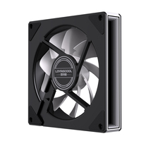 Ventilateur de boîtier PC inversé Lovingcool 2027 120 mm, ventilateur RGB PC silencieux, refroidissement du processeur, haute vitesse réglable, refroidisseur de cabinet silencieux, radiateur PC