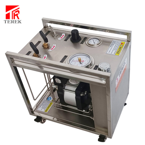 Terek bomba líquida pneumática portátil, unidade de teste hidroestática da mangueira ou tubos ou válvulas teste de cilindro - Product Image 4
