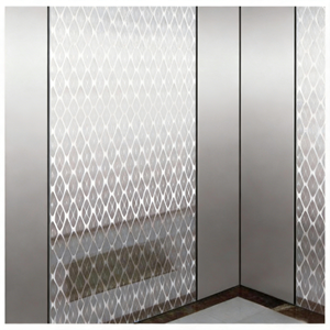 <span class=keywords><strong>Ascensor</strong></span> de Pasajeros Elegante con Paredes de Acero Inoxidable 304 con Grabado de Rejilla <span class=keywords><strong>para</strong></span> Hoteles Boutique, Aspecto Refinado, <span class=keywords><strong>para</strong></span> Torres de Oficinas - Product Image 5