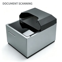 Escáner de Tarjetas de Identificación y Pasaportes, 8MP, Imagen a Color IR UV, Lector de Códigos de Barras MRZ OCR, Alimentación USB, con SDK para Recepción de Hotel