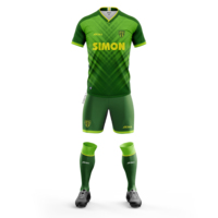 Guangzhou Factory Soccer Trikots Fußball trikot Kunden spezifische Handelsmarke Football Team Soccer Wear