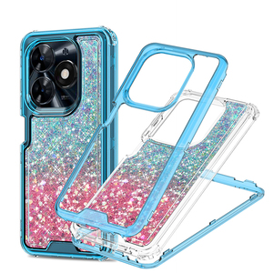 Funda de teléfono transparente esmerilada para Samsung Galaxy A05S A15 A25 A35 A55 5G colorido Combo 3 en 1 Forros 3 <span class=keywords><strong>capas</strong></span> 360 cubierta - Product Image 1