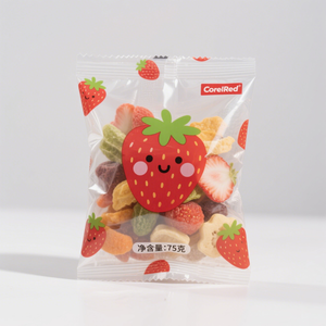 맞춤형 3D 날짜 립글로스 수지 주스 필러 블라인드 과일 수집 가방 PP PET 플라스틱 포장 - Product Image 5