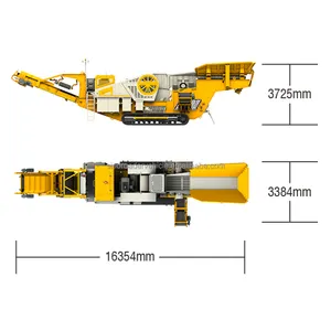 Mijnsteen Crusher Prijs Fabriek Verkoop Crawler Mobiele Impact Crusher Voor Goudmijn Steen Impact Crusher Prijs