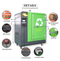 Machine d'usine ZQYM Dpf Machine de nettoyage régénération diagnostiquer l'équipement de nettoyage de filtre à particules diesel