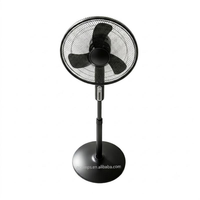 Ventilateur sur pied silencieux et doux avec télécommande, direction de l'air réglable, flux d'air intérieur, élimine l'air stagnant, ventilateur électrique portable