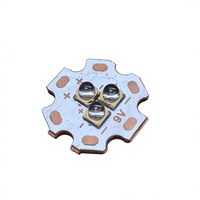 Carte de lampes LED UV haute puissance avec diodes LED UVB UVA UVC 3W 5W 7W 10W sans pilote 5V à souder sur carte PCB étoilée