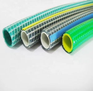 Trong suốt <span class=keywords><strong>PVC</strong></span> bện sợi gia cố vườn nước Hose 100m linh hoạt Trọng lượng nhẹ áp lực cao bền lưới - Product Image 1