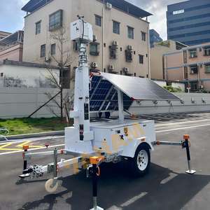 مقطورة كاميرات متنقلة تعمل بالطاقة الشمسية بقوة <span class=keywords><strong>3</strong></span>×600 واط، مقطورات مراقبة تعمل بالطاقة الشمسية، كاميرات مراقبة تعمل بالطاقة الشمسية - Product Image 5