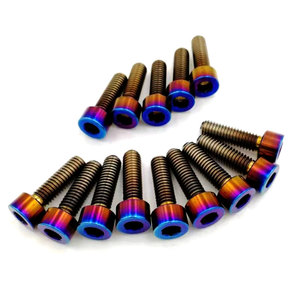 Nóng bán bst-<span class=keywords><strong>ti</strong></span> hợp kim titan hình trụ đầu hình lục giác ổ cắm bu lông <span class=keywords><strong>din912</strong></span> M5/<span class=keywords><strong>M6</strong></span> vít titan hình lục giác bên trong - Product Image 4