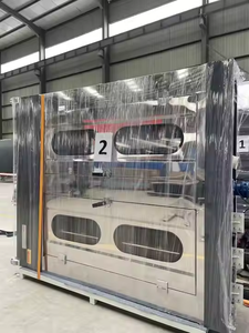 Máquina Automática de Lavado y Secado Vertical CNC de Doble Capa para Vidrio, con PLC, Construcción de Aluminio, Motor de Alta Potencia de 12.5kW - Product Image 4