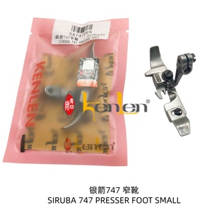 Pied presseur SIRUBA 747 de marque KENLEN, le plus vendu, petit pied presseur en fer pour machine à coudre industrielle, pièces de rechange - Product Image 2