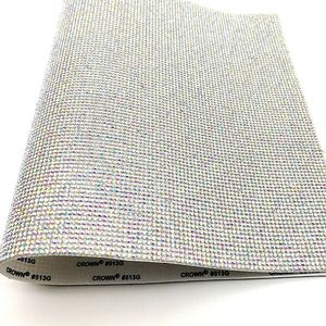 <span class=keywords><strong>Precio</strong></span> de fábrica Crystal AB Hojas de diamantes de imitación de vidrio autoadhesivas para decoraciones para el hogar - Product Image 1