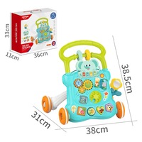 Nouveauté : Trotteur musical et lumineux pour bébé – Poussette éducative pour bébé