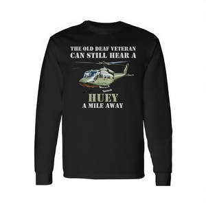 Le vétéran malentendant peut encore entendre le chant du hibou - T-shirt à manches longues - Product Image 2