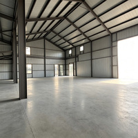 Nave Industrial Prefabricada con Estructura de Acero, Taller Metálico, Cobertizo con Estructura de Acero, Certificado CE/ISO9001