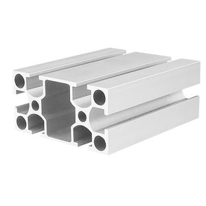 4080 estándar europeo 40*80 Marco de línea de aleación de aluminio estándar nacional 40X80 valla barandilla perfil de aluminio Industrial - Product Image 4