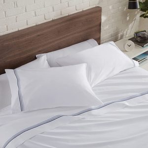 Set di <span class=keywords><strong>Biancheria</strong></span> <span class=keywords><strong>da</strong></span> <span class=keywords><strong>Letto</strong></span> di Lusso per <span class=keywords><strong>Hotel</strong></span> 5 Stelle, 100% Cotone Raso, Lenzuola per <span class=keywords><strong>Hotel</strong></span> - Product Image 4