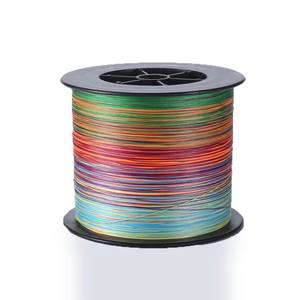 उच्च गुणवत्ता 4 स्ट्रैंड्स सुपर मजबूत मछली पकड़ने लाइन गुणवत्ता पी मजबूत ब्रैडेड मछली पकड़ने की लाइनें - Product Image 1