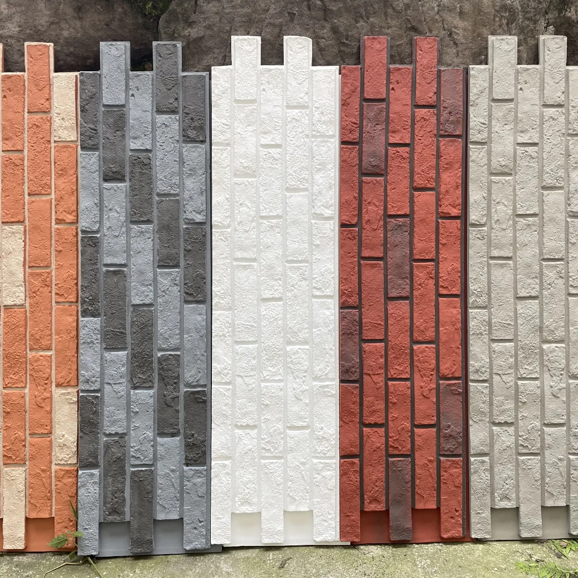 Artificial Stone Lightweight Faux Polyurethane PU Stone Exterior 3D Wall Panel
