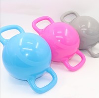 जिम फिटनेस समायोज्य प्लास्टिक पानी द्रव-fillable केतली घंटी Kettlebells