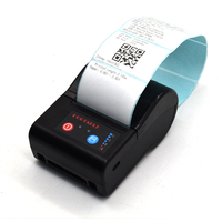 Assurance qualité 58mm Mini imprimante de reçus mobiles Bluetooth Smartphones Stock thermique de poche POS