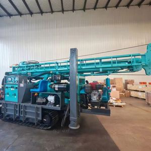 Foreuse de puits d'eau sur chenilles FY800 |   800 m de profondeur, 153/194 kW Cummins, 13t |   Machine de forage pneumatique et hydraulique - Product Image 1