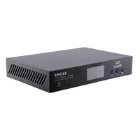 Codificador IP SDI de 4 Canales H.265/H.264 AAC/MP3 TS-over-IP, Compatible con RTSP HLS RTMP Webcast, HD 1080P VBR/CBR, Construcción Metálica, 5 Años de Garantía