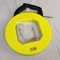 Tire-câble flexible en acier pour conduit, enrouleur portable en plastique pour tirer les fils électriques à l'intérieur des conduites