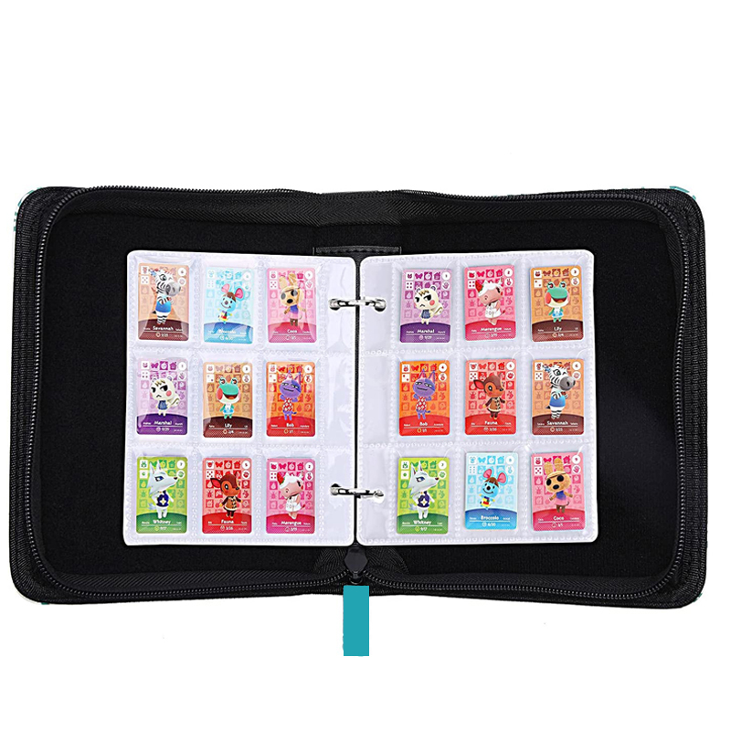 amiibo card binder Card Binder Animal Crossing Amiibo Trading Cards Animal Crossing Amiibo Card Lot 18 Cards Total