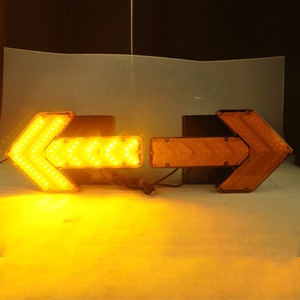 वाटरप्रूफ चीन ट्रैफिक चेतावनी उत्पाद दिशात्मक तीर लाइटबार r65 ट्रैफिक संकेत संकेत के साथ तीर दिशा सूचक - Product Image 4