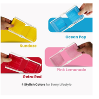 Coussin de plage pliable en gros, léger en ABS, support de cou portable pour le bain de soleil, le bord de piscine et les voyages en extérieur