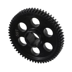 59T 0.6M métal acier engrenage droit mise à niveau précise des pièces de rechange pour <span class=keywords><strong>Arrma</strong></span> granit 1/18 RC voiture - Product Image 5
