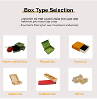 Caja de Cartón Reciclable Personalizada al por Mayor, Caja de Embalaje de Cartón Corrugado para Envíos por Correo, para Zapatos, Cuidado de la Piel, Libros, Ropa, Regalos