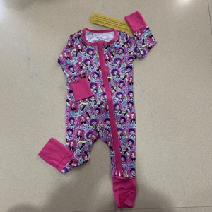 RTS 왓낫 웨스턴 키즈 대나무 파자마 미스터리 박스 번들 잠옷 남아 여아 캐릭터 대나무 파자마 블라인드 박스 베이비 롬퍼 - Product Image 3