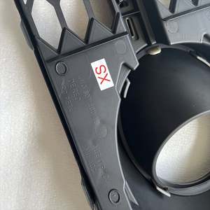 Cache de phare antibrouillard avec bande chromée ABS Neuf pour Audi <span class=keywords><strong>A8</strong></span> <span class=keywords><strong>Sline</strong></span> 2015-2018 OEM 4H0807679/4H0807680 Grille de phare antibrouillard noire - Product Image 5