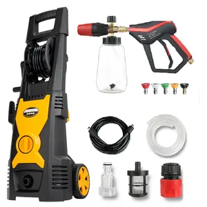 Portable Electrical 1000w 1300w 1500w 1800w Electrical Home-use Pressure Washer Cleaner High Pressure Car Washer For Home-use