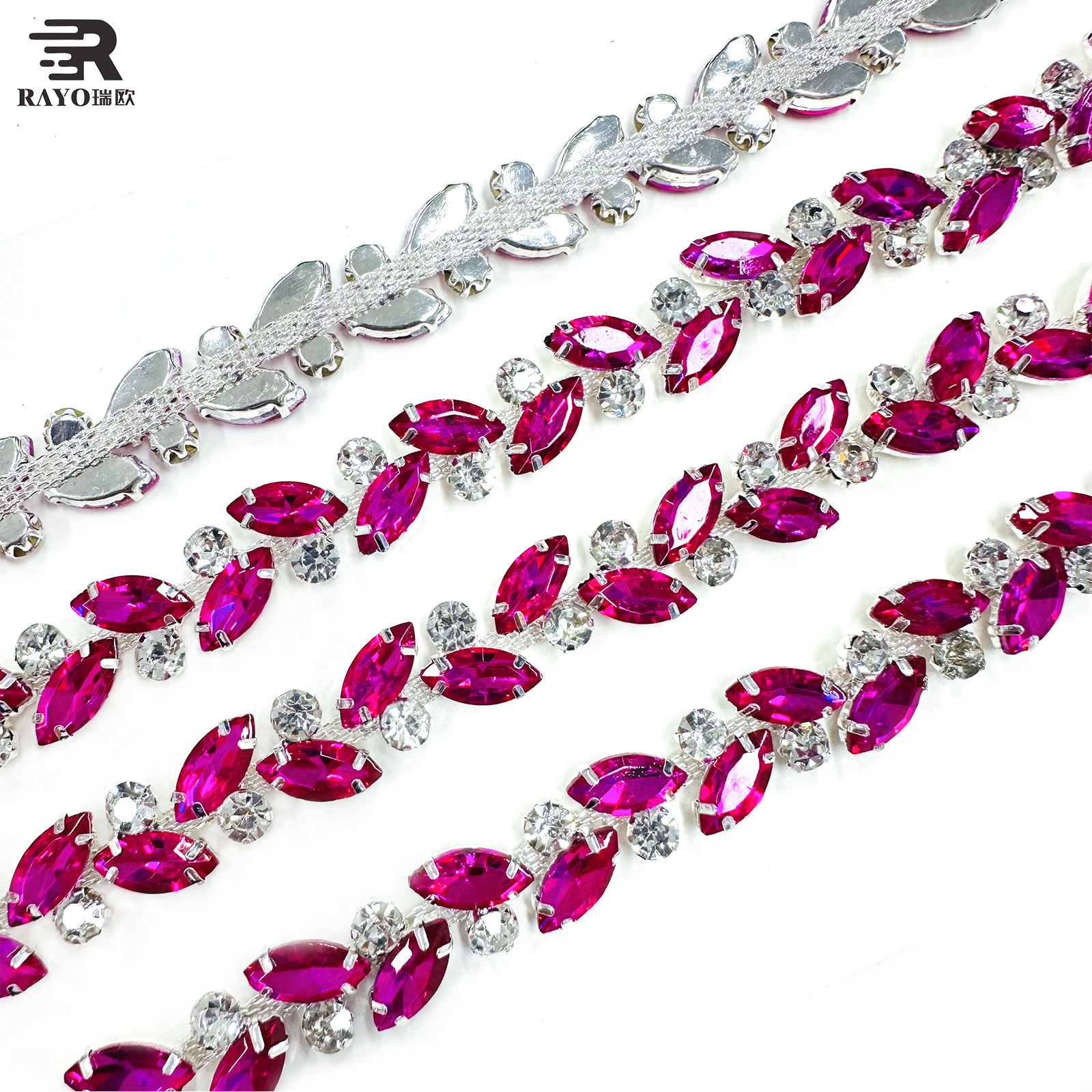 Base argentée avec Rose 228