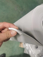 Barrières sonores en vinyle chargé en masse de haute qualité PVC blanc insonorisation feutre réduction du bruit MLV tapis d'amortissement