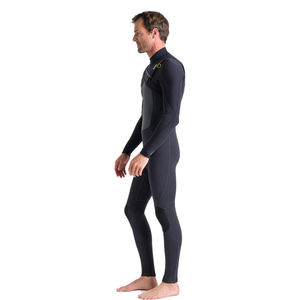 Muta di Yulex da uomo nera con Zip sul petto manica lunga completo in Neoprene muta <span class=keywords><strong>Sub</strong></span> 5 mm Custom-logo-mute - Product Image 5