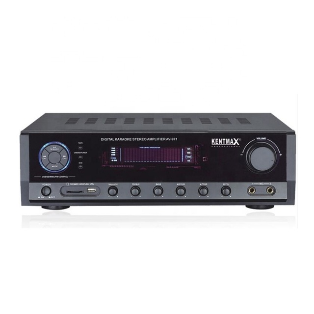 25W*2 Small Occasion Digital Karaoke Tube Stereo Amplifier for Home