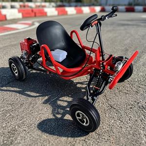 Buggy de Carreras Profesional de un Solo Asiento, con Motor de Gasolina de 212cc y 4 Tiempos, Transmisión por Cadena, Neumáticos Grandes Antideslizantes y Frenos de Disco Hidráulicos - Product Image 4